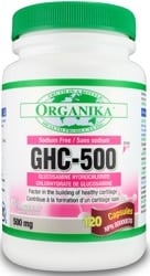 Organika GHC–500 Glucosamine Hydrochloride (120 Capsules)