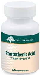 Pantothenic Acid (60 Vegetable Capsules)