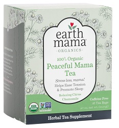 Peaceful Mama Tea 16 bags -Earth Mama