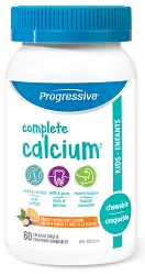 Progressive Nutrition Complete Calcium - Kids (60 Chewable Tablets)