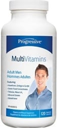 Progressive Nutrition Multivitamin - Adult Men (120 Vegetable Capsules)
