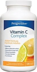 Progressive Nutrition Vitamin C Complex (120 Vegetable Capsules)
