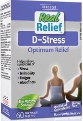 Real Relief D-Stress (60 Chewable Tablets)