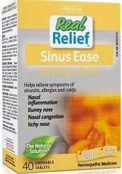 Real Relief Sinus Ease (40 Tablets)