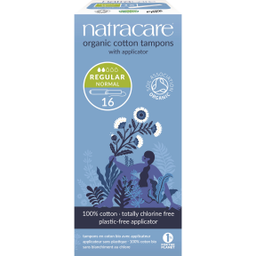 Natracare tampons with app regular feature