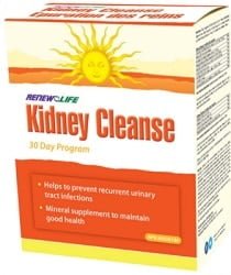 Renew Life Kidney Cleanse 30 Day Program (2 Part Kit)
