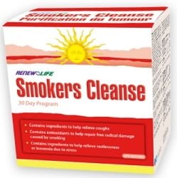 Renew Life Smokers Cleanse 30 Day Program (3 Part Kit)