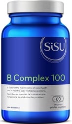 Sisu B Complex 100 (60 Vegetable Capsules)