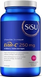 Sisu Ester-C 250mg - Wildberry (60 Chewable Tablets)