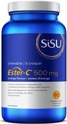 Sisu Ester-C 500mg - Natural Orange (90 Chewable Tablets)