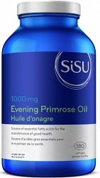 Sisu Evening Primrose Oil 1000mg (180 Softgels)