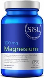 Sisu Magnesium 100mg (100 Vegetable Capsules)