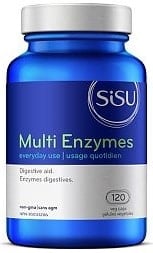 Sisu Multi Enzymes (120 Vegetable Capsules)