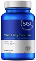 Sisu Multi Enzymes Plus (120 Vegetable Capsules)