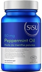Sisu Peppermint Oil 50mg (90 Softgels)
