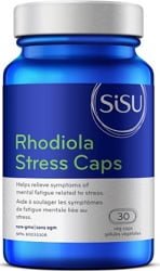 Sisu Rhodiola Stress Caps (30 Vegetable Capsules)