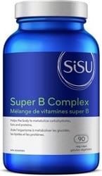 Sisu Super B Complex (90 Vegetable Capsules)