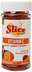 Slice Of Life Vitamin C Adult Gummy Vitamins (60 Gummies)