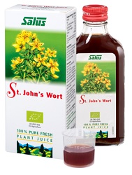 St Johns Wort Juice Organic (200mL) Salus