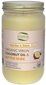 St. Francis Organic Virgin Coconut Oil & Ghee (800g)