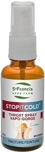 St. Francis Stop It Cold Throat Spray (30mL)