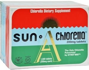 Sun Chlorella 200mg (1500 Tablets)