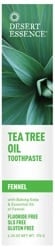 Tea Tree Oil Toothpaste - Fennel (130mL)