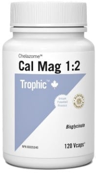 Trophic Cal Mag Chelazome 1:2 (120 VCaps)