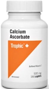 Trophic Calcium Ascorbate (180 Caplets)
