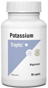 Trophic Potassium Chelazome 99mg (90 Tablets)