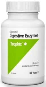 Trophic Supreme Digestive Enzymes (60 VCaps)