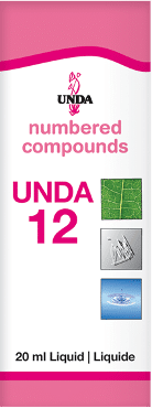UNDA #12 Numbered Compounds - Buy it now at FeelGoodNatural.com