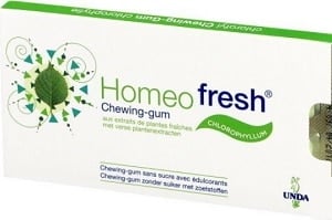 UNDA Homeofresh Chewing Gum (12 Pieces) - One Pack