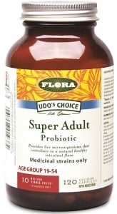 Udo's Choice Super Adult Probiotic (120 Vegetarian Capsules)