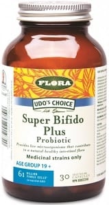 Udo's Choice Super Bifido Probiotic (30 Vegetarian Capsules)