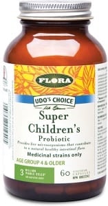 Udo's Choice Super Children's Probiotic (60 Vegetarian Capsules)