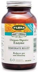 Udo's Choice Ultimate Digestive Enzyme - Immediate Relief (60 Vegetarian Capsules)