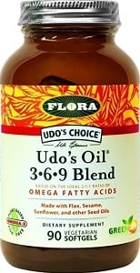 Udo's Oil 3-6-9 Blend (90 Capsules)