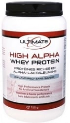 Ultimate High Alpha Whey Protein – Unflavoured (750g)
