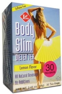 Uncle Lee's Body Slim Lemon Dieter Tea (30 Bags)