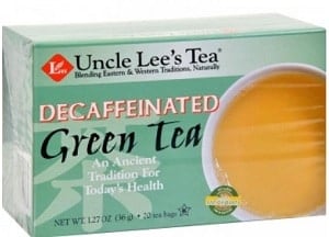 Uncle Lee's Decaffeinated Green Tea (20 Bags)
