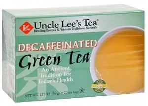 Uncle Lee's Decaffeinated Green Tea (20 Bags)