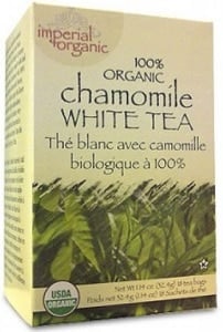 Uncle Lee's Organic Chamomile White Tea (18 Bags)