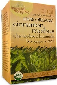 Uncle Lee's Organic Cinnamon Rooibus Chai Tea (18 Bags)