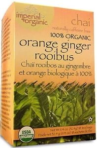 Uncle Lee's Organic Orange Ginger Rooibos Chai (18 Bags)