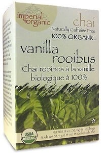 Uncle Lee's Organic Vanilla Rooibos Chai Tea (18 Bags)