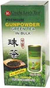 Uncle Lee's Premium Gunpowder Green Tea In Bulk (150g)