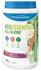 VegEssential All In One - Natural Berry (840g) -Progressive Nutrition