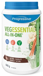 VegEssential All In One - Natural Chocolate (840g) -Progressive Nutrition