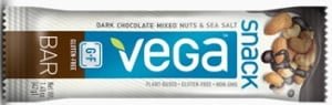 Vega Snack Bar - Dark Chocolate Mixed Nuts and Sea Salt (42g)